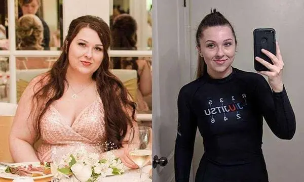 Al terminar el instituto, Sofía ya pesaba más de 100 kilos.